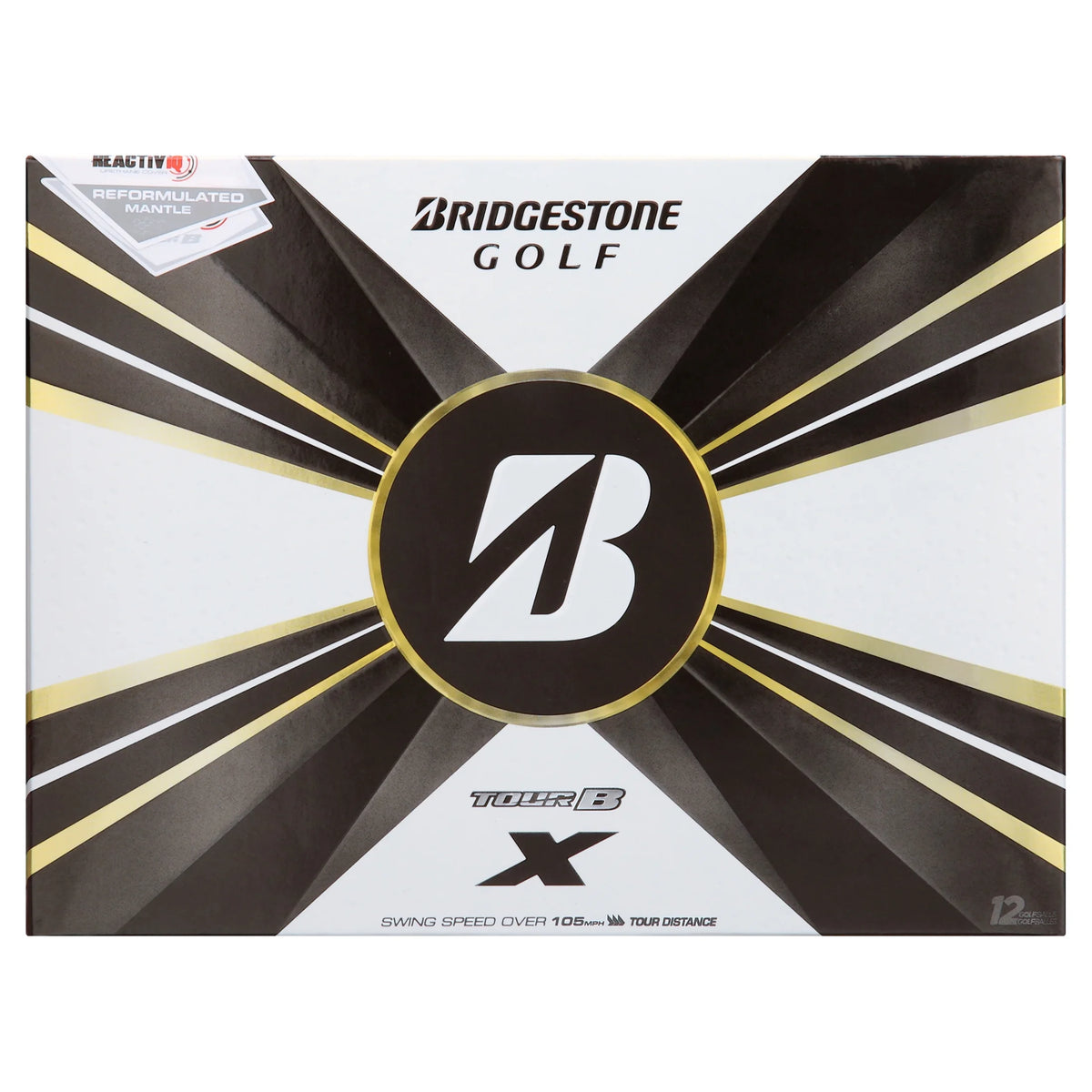 White 12 Pack Golf Balls P73466