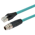 Category 6A M12 8 Position SF/UTP Industrial Cable, 10.0M N69816