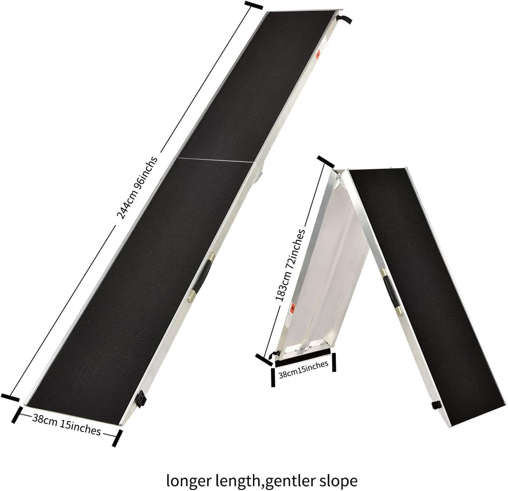 Silver Aluminum Pet Ramp S927