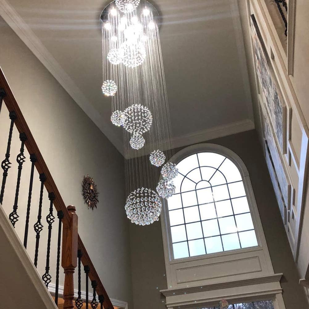 Crystal Chandelier, 13 Lights, Dia 31.5 X H86.6 F215448