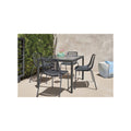 Grey Mini Patio Side Chair N145