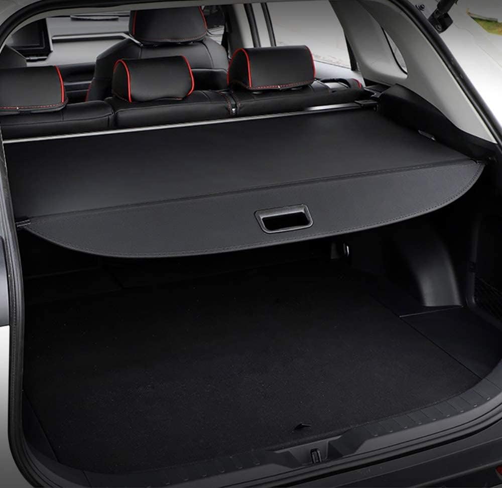Retractable Cargo Cover Black Compatible with Toyota Rav4 Pack of 2 V7429