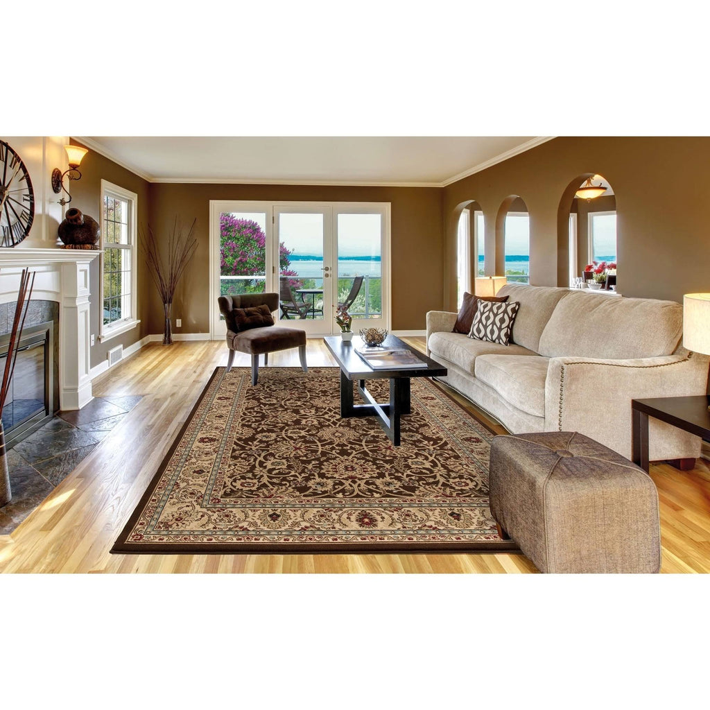 Brown Ankara Mahal Rug L97110
