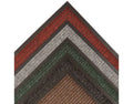 Gray Blended Yarn Carpeted Entry Mat, 8 ft Width, 4 ft Length, Vinyl Backing H73576