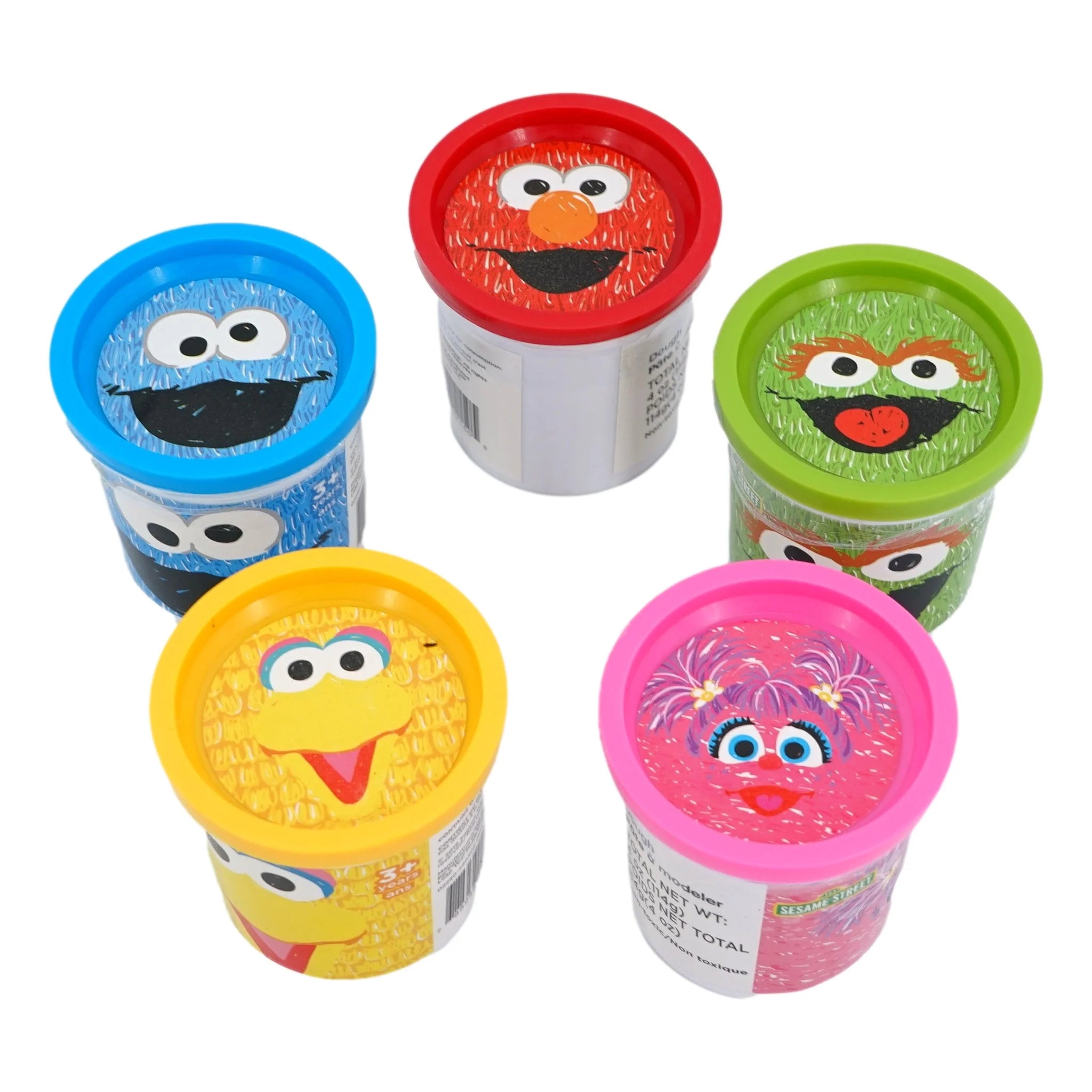 Play Modeling Dough, 5-Pack, 4oz Cans U737