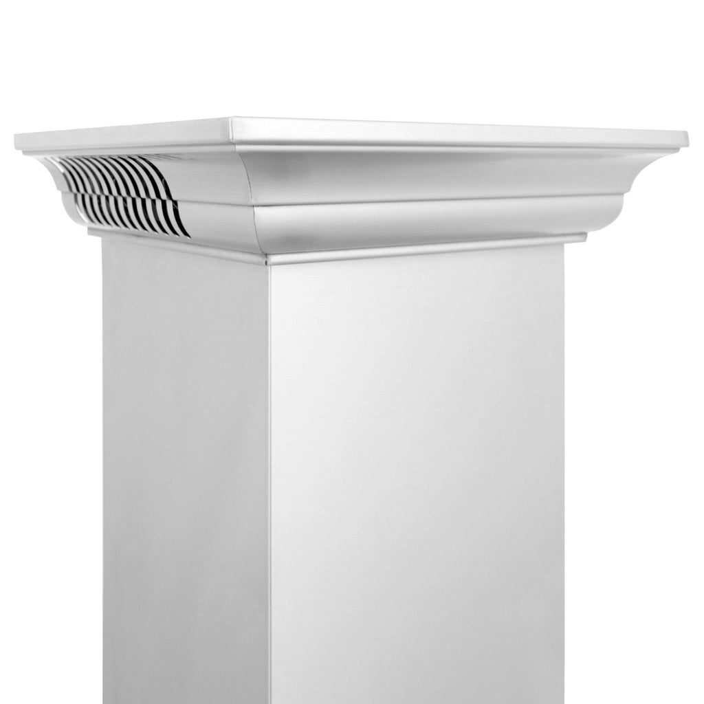 42 in. Wall Mount Range Hood in Stainless Steel with Built-in Bluetooth Speakers X6073