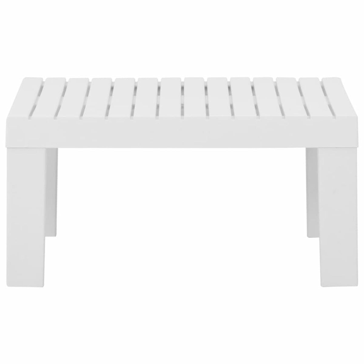 3 Piece Outdoor Patio Lounge Set with Anthracite Cushions, 2 Benches and Table G631