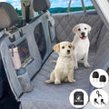Gray Pack of 2 Waterproof Dog Car Hammock S50532