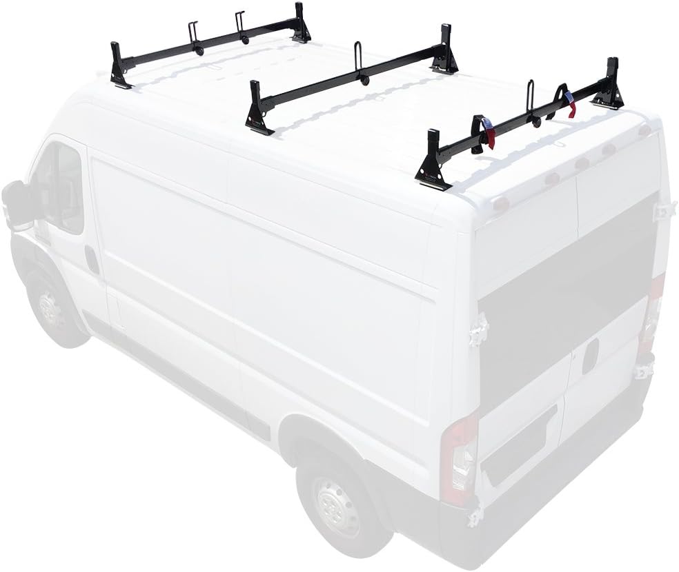 White Van Rack System for RAM ProMaster X859059