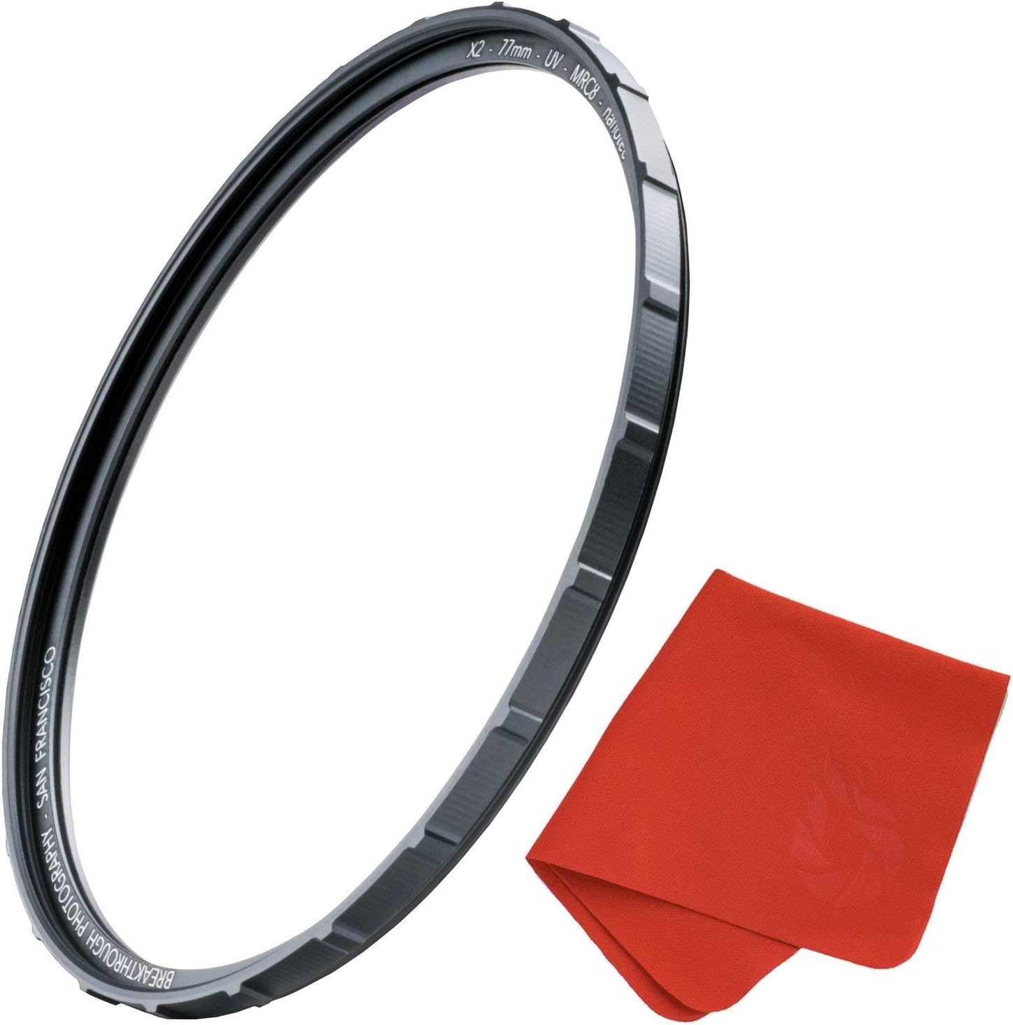 105mm X2 UV Filter for Camera Lenses with Lens Cloth Z8917
