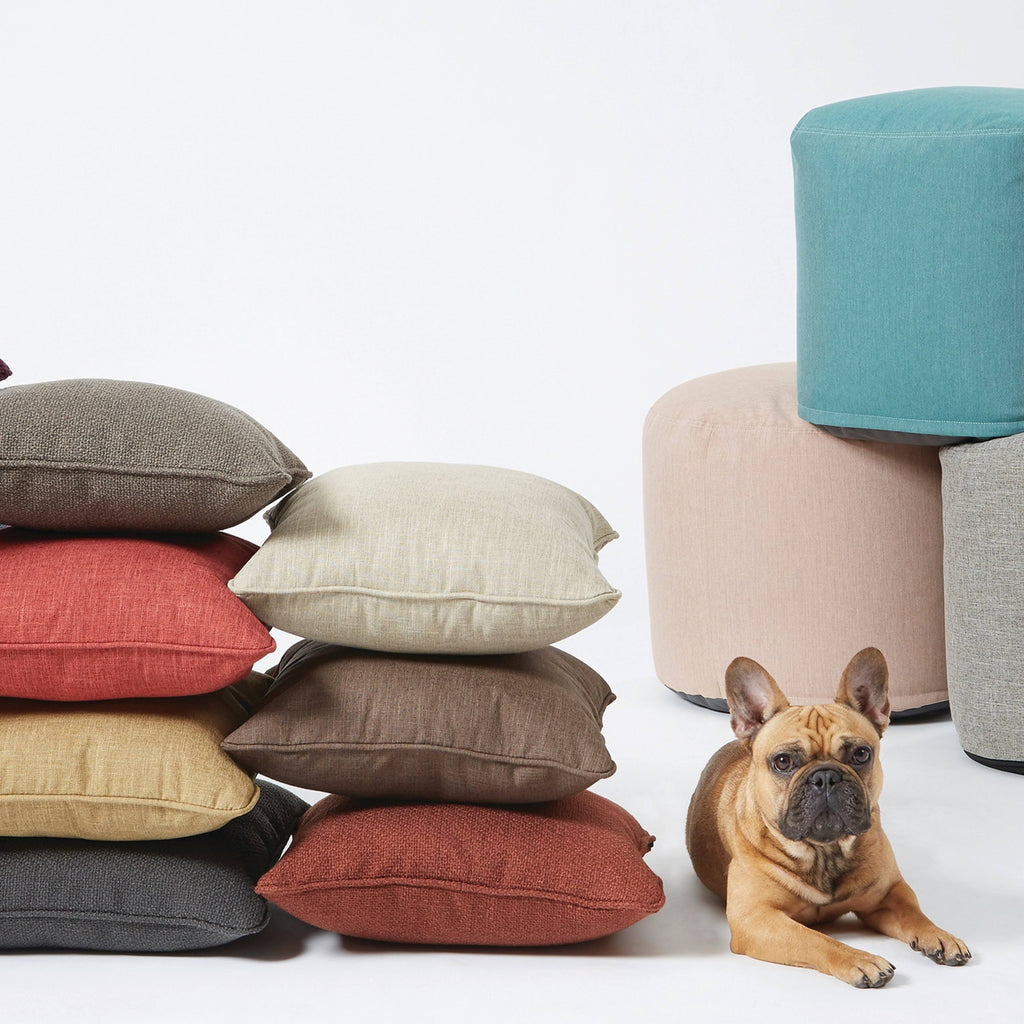 Cali Cactus Round Pouf Ottoman L7897