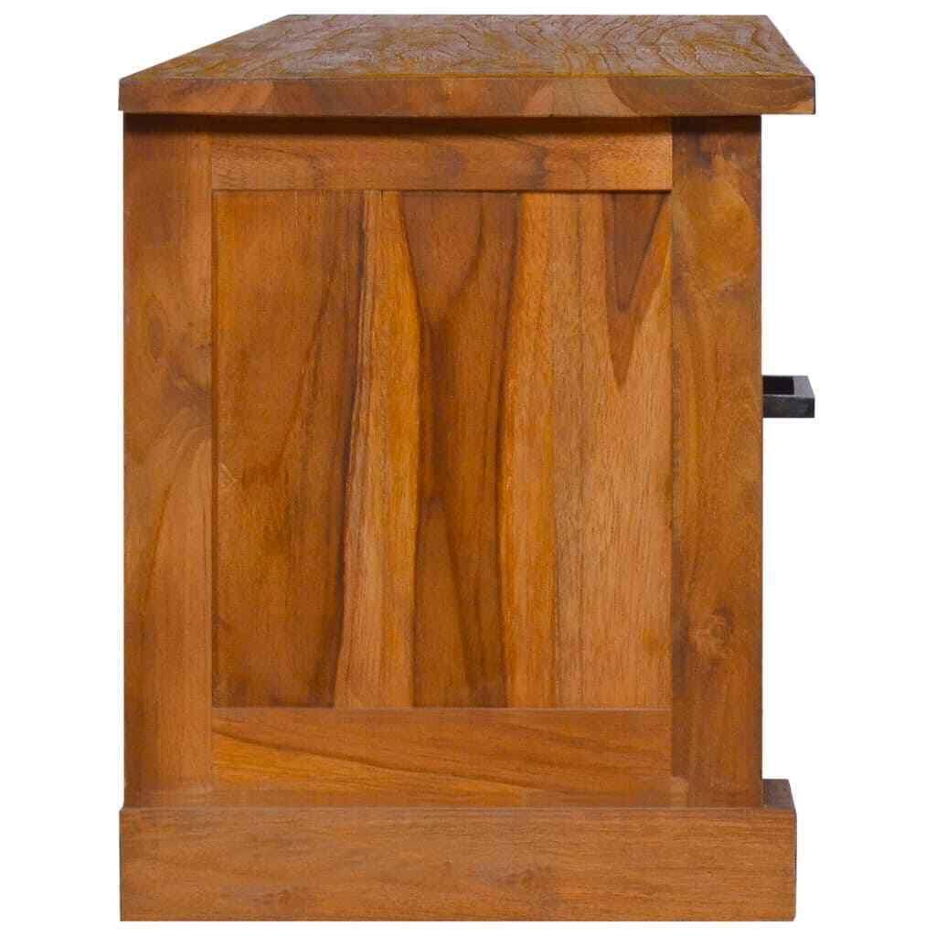Solid Teak Wood TV Cabinet V81339