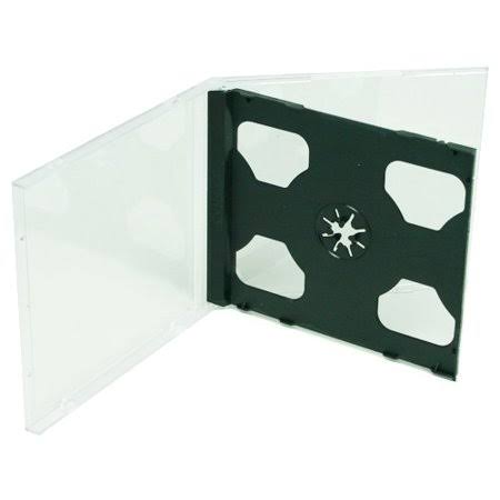 Black Double CD Jewel Case Z602