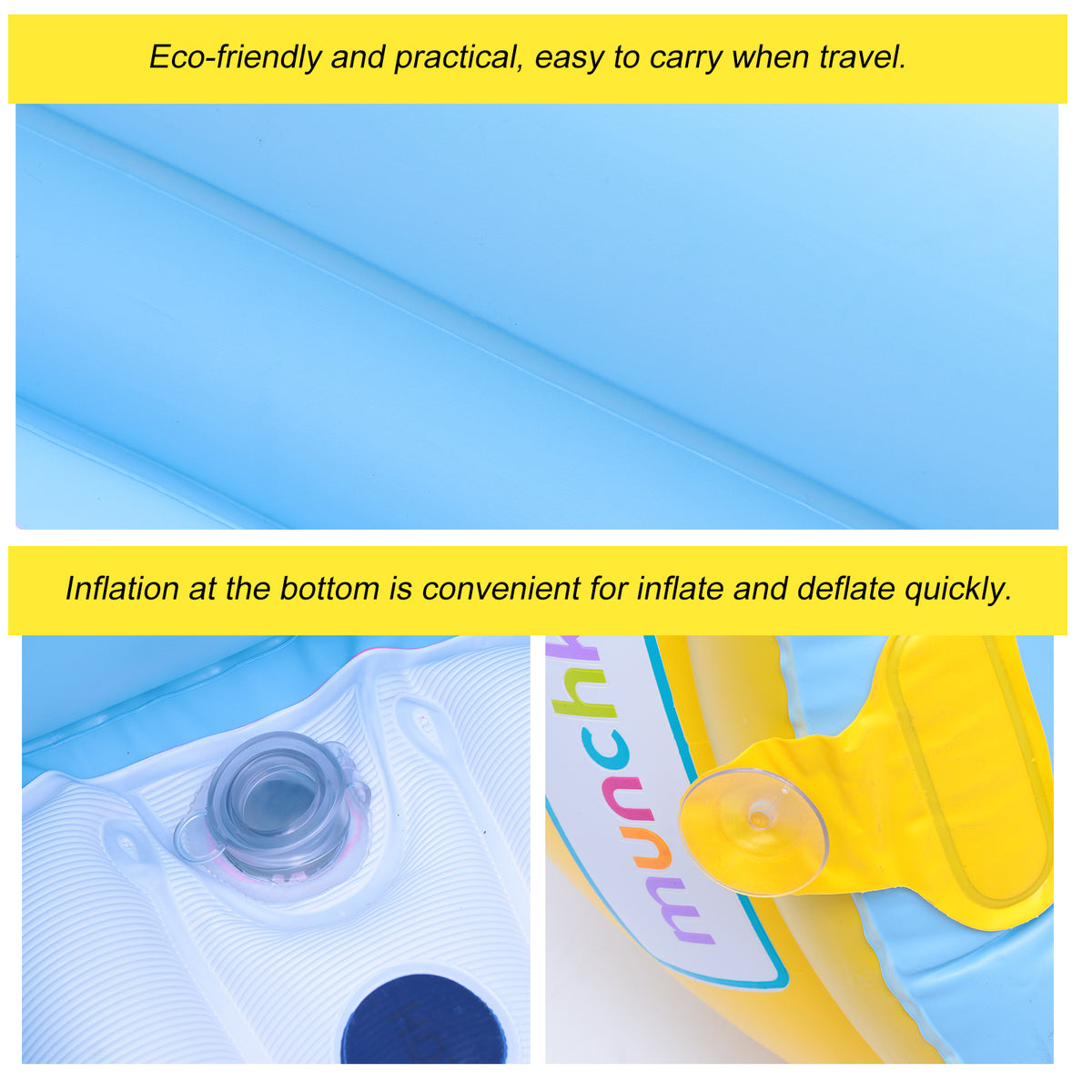 Inflatable Toddler Pool Tub Baby Swimming Bathtub X8811