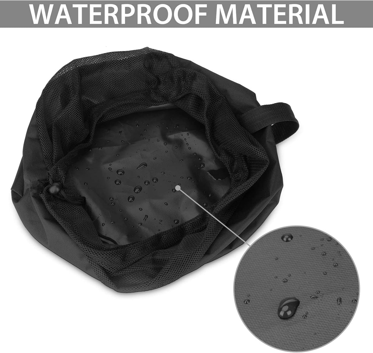 3 Pack Waterproof RV Hose Organizer Bag with Editable Cards F495416