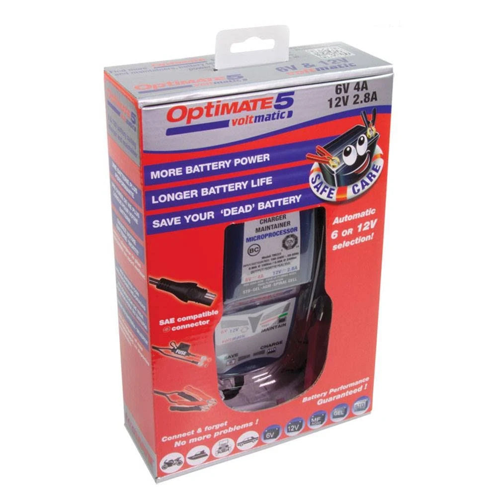 6V 4A & 12V 2.8A 8 Step Battery Charger-Tester-Maintainer R401040