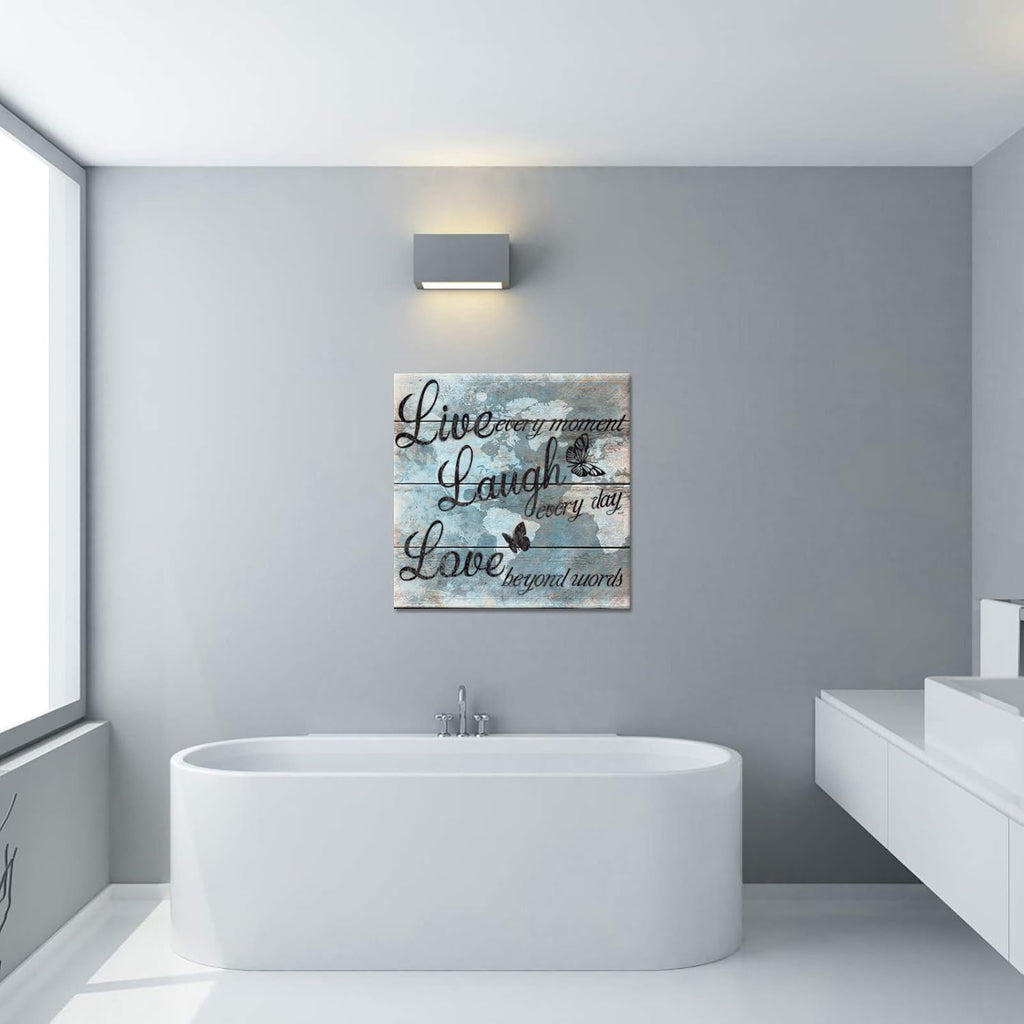 Butterfly Canvas Wall Art 24x24 Y96824