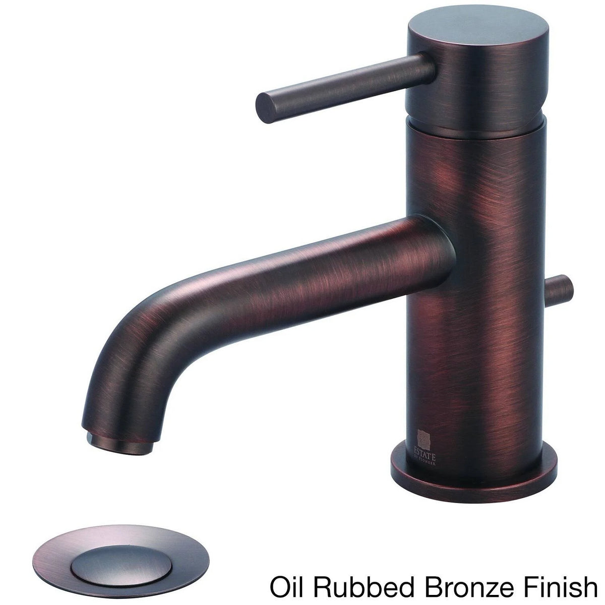 Brushed Nickel Single Hole Bathroom Faucet D66542