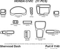 Genuine Carbon Fiber Dash Kit A937539