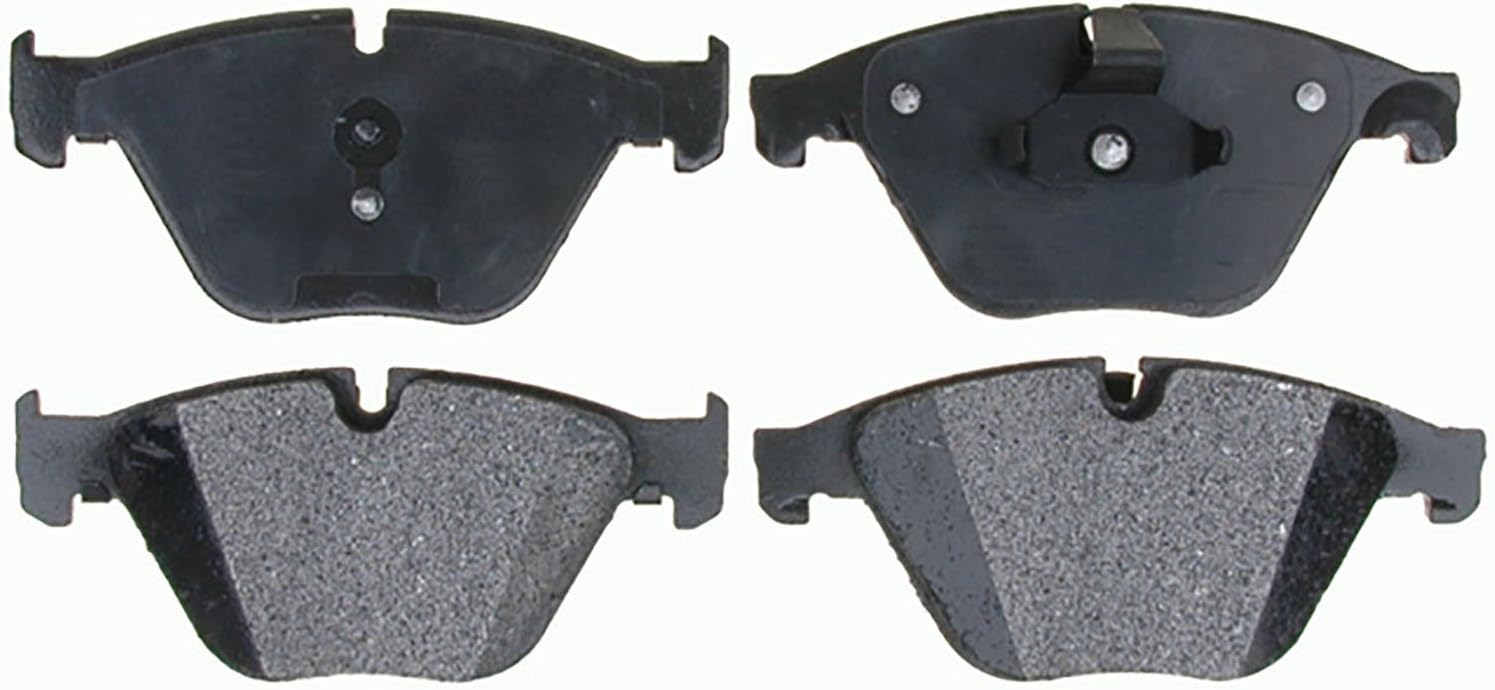 Semi-Metallic Front Disc Brake Pad Set Pack of 2 D179