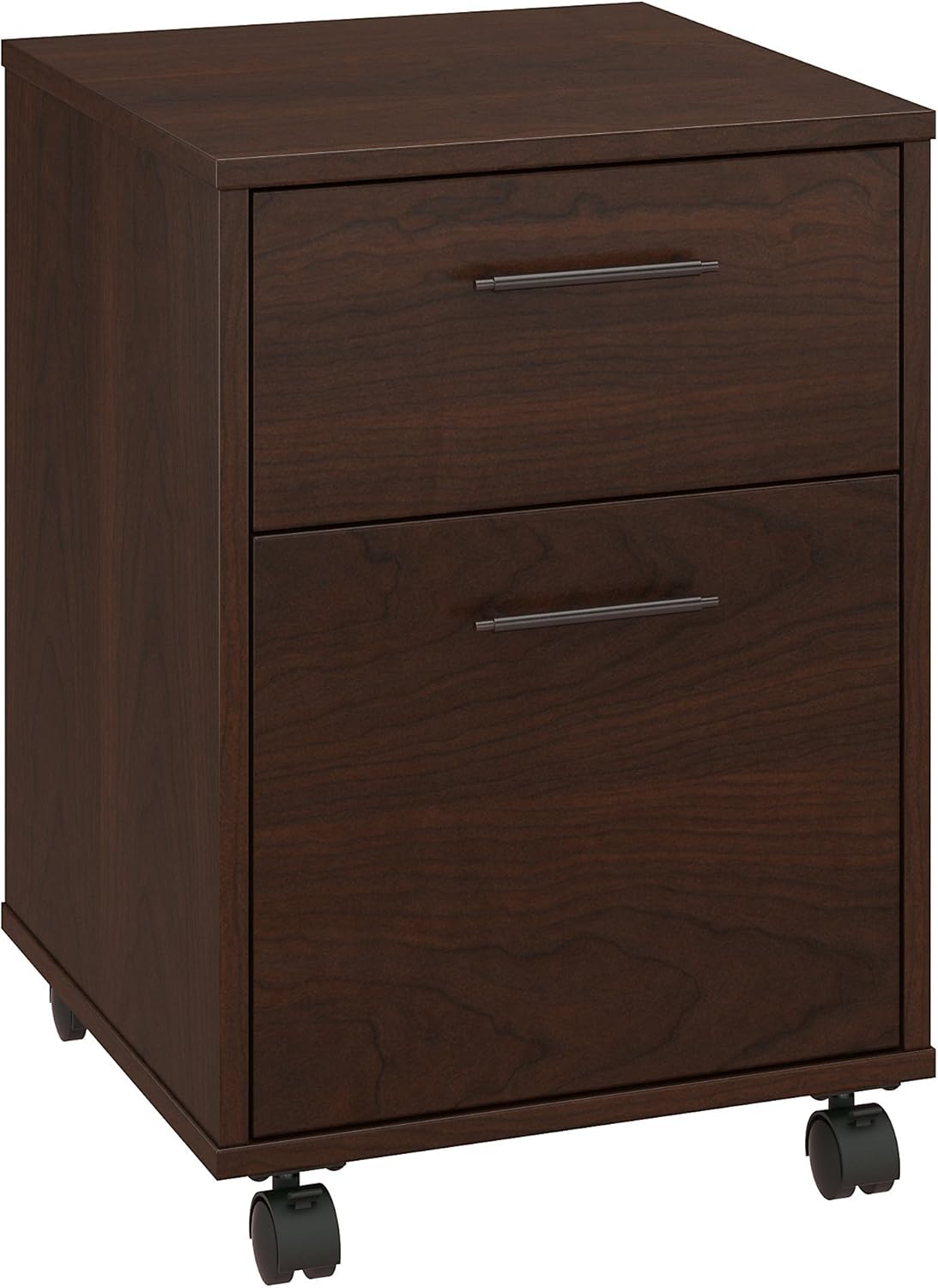 2 Drawer Mobile File Cabinet in Bing Cherry W44108