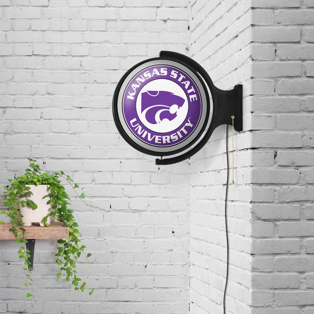 Rotating LED Round Wall Sign E889193