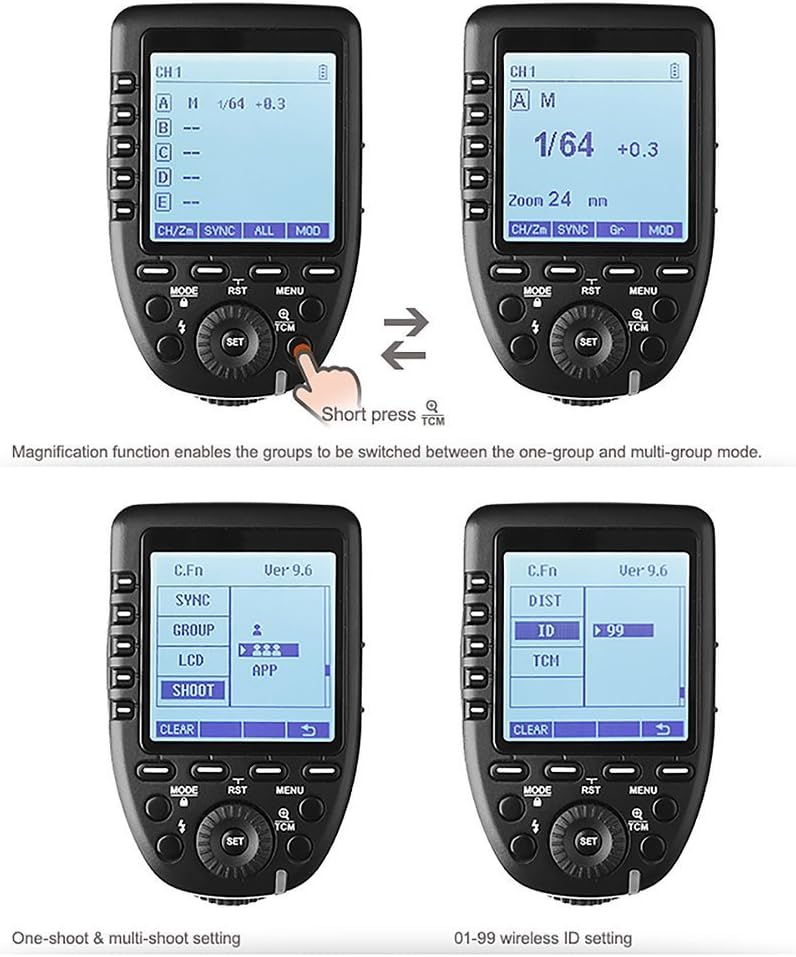 Wireless Flash Trigger for Fujifilm M1286