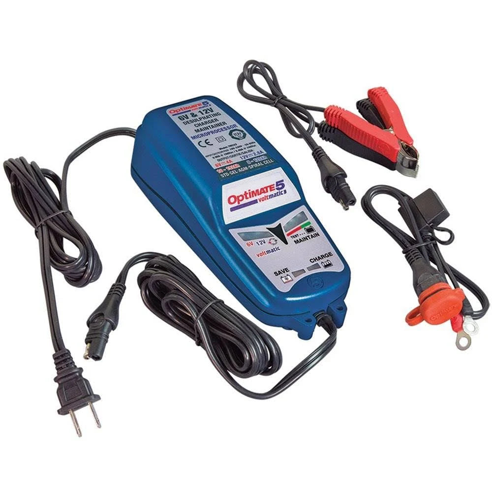 6V 4A & 12V 2.8A 8 Step Battery Charger-Tester-Maintainer R401040