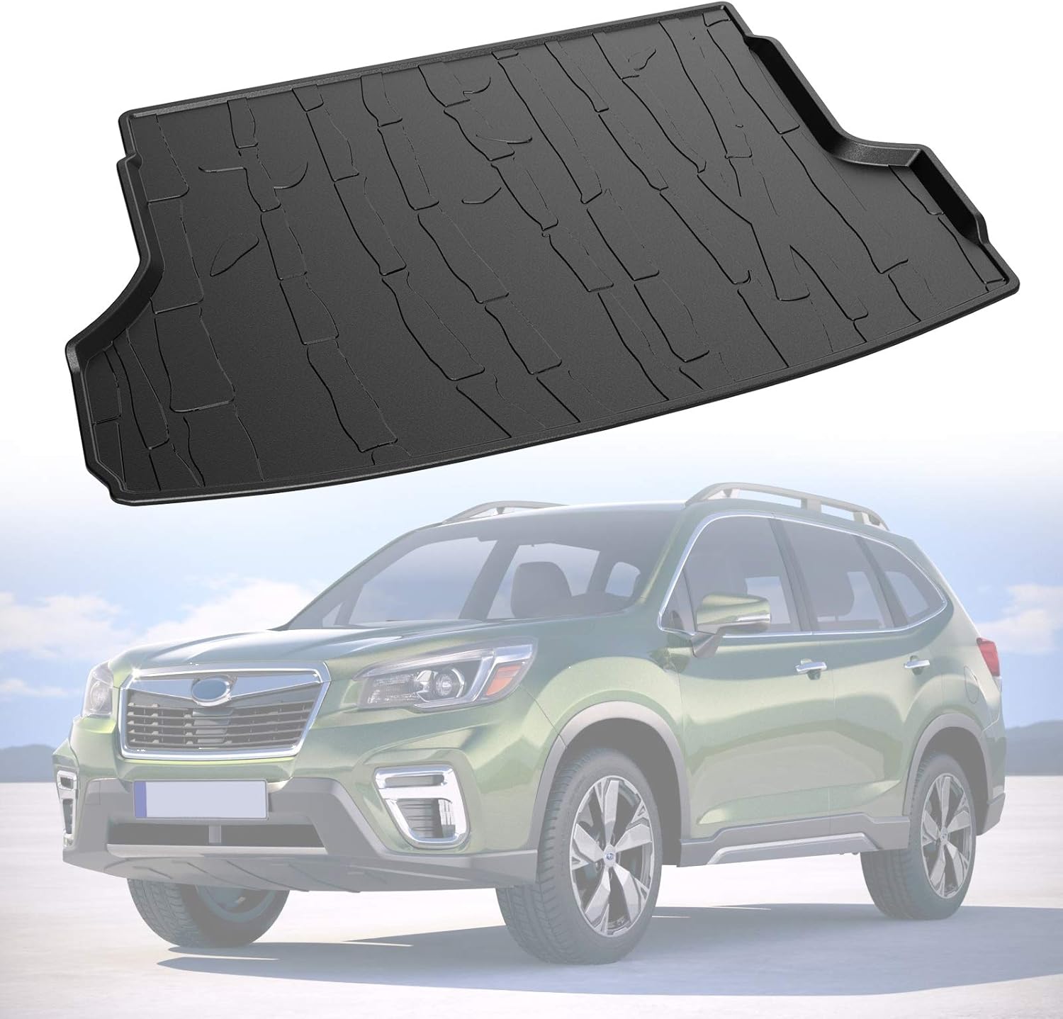 Black TPE Rubber Car Floor Mats K642013