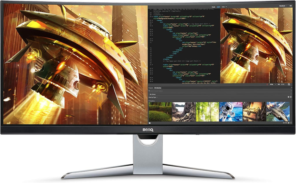 34 Inch Ultrawide Curved QHD Monitor W539869