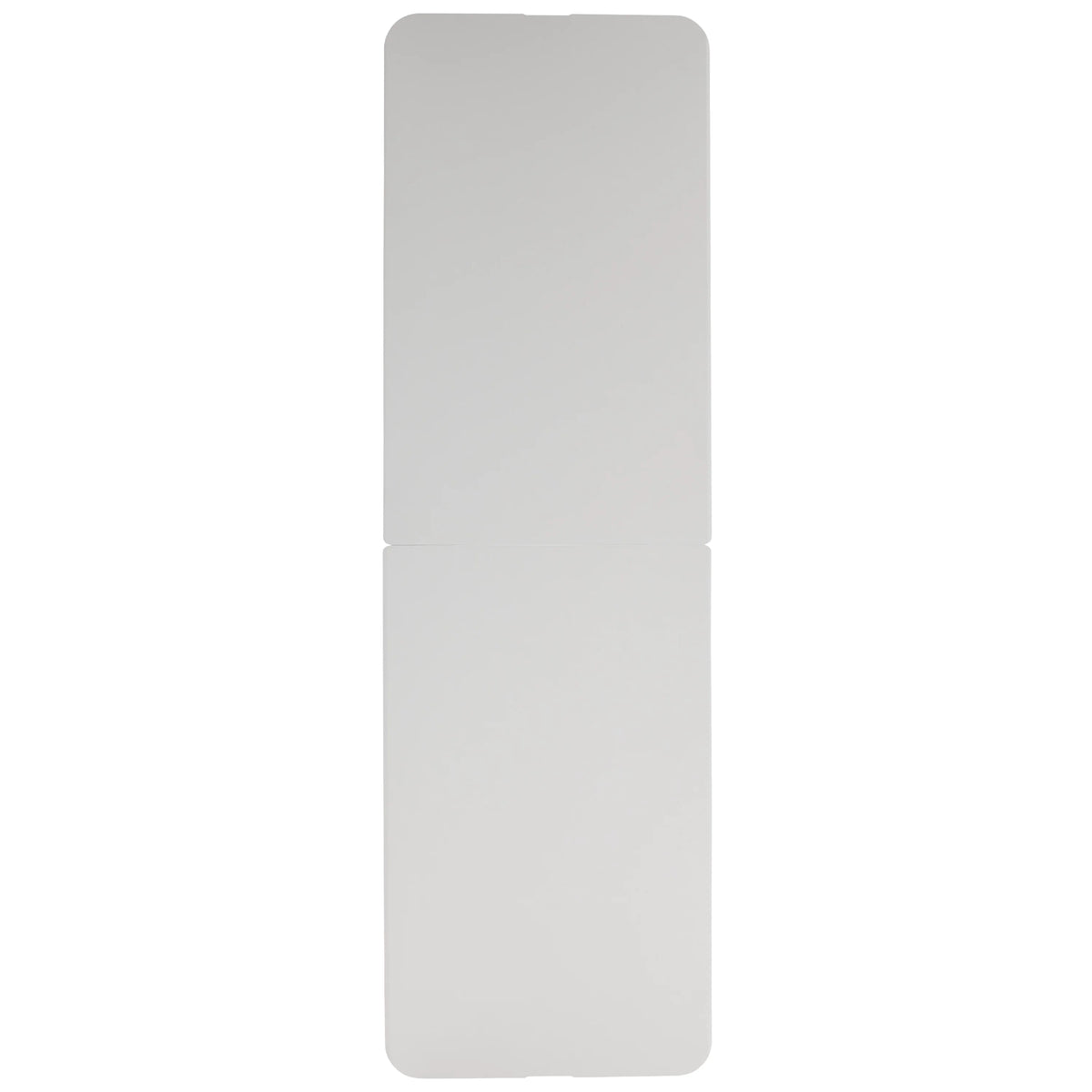 8-Foot Bi-Fold Granite White Plastic Folding Table with Carrying Handle M86786