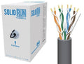 SolidRun by Cat5e Bulk Cable 250-Feet Dark Gray X4725