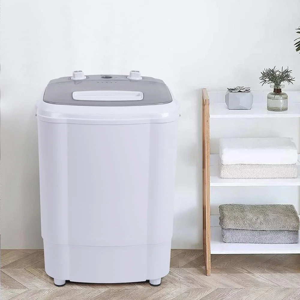 10lbs Portable Mini Washing Machine with Drain Pump T503152