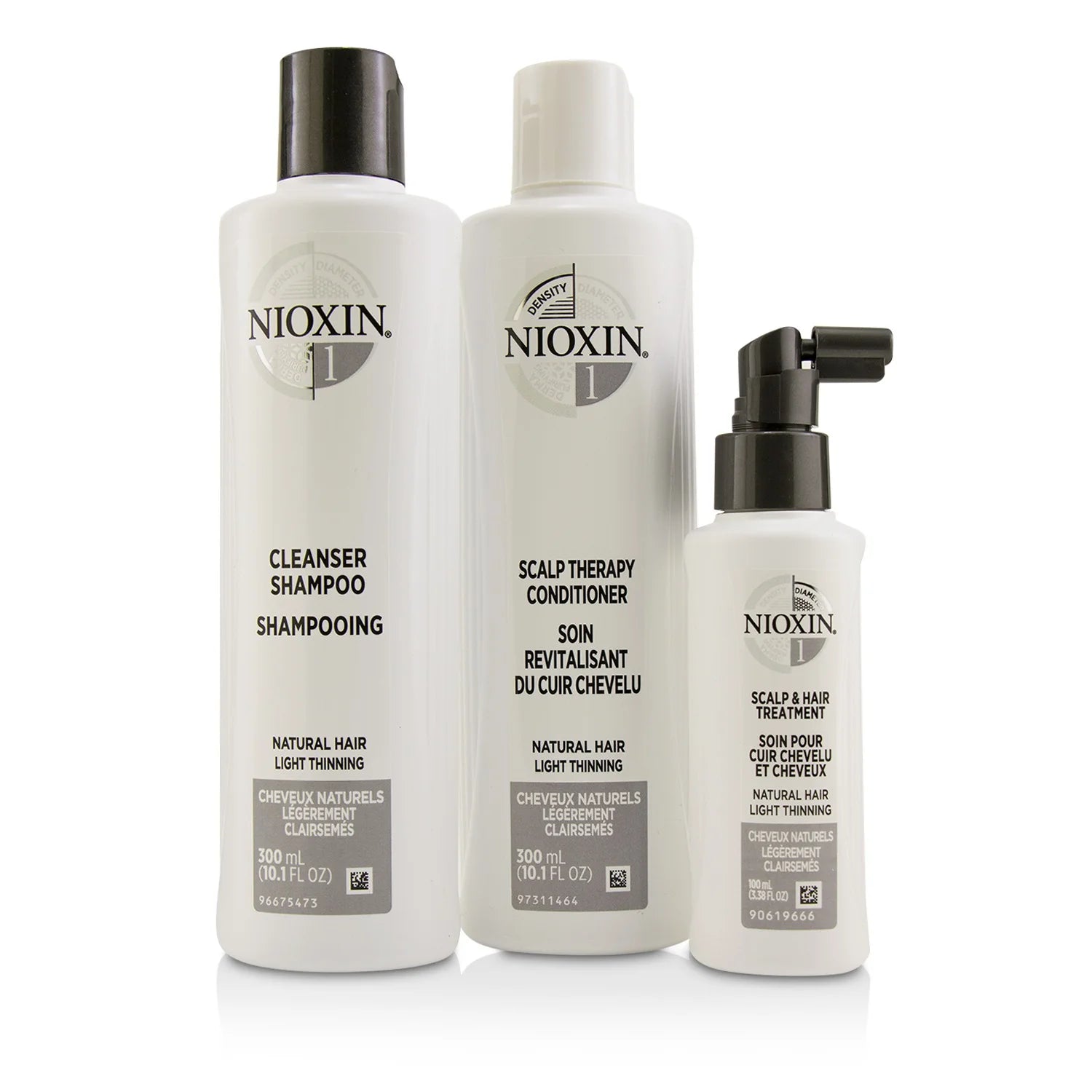 3pcs Care System Kit for Natural Hair Z897