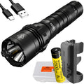 Black USB-C Rechargeable Tactical Flashlight H47051