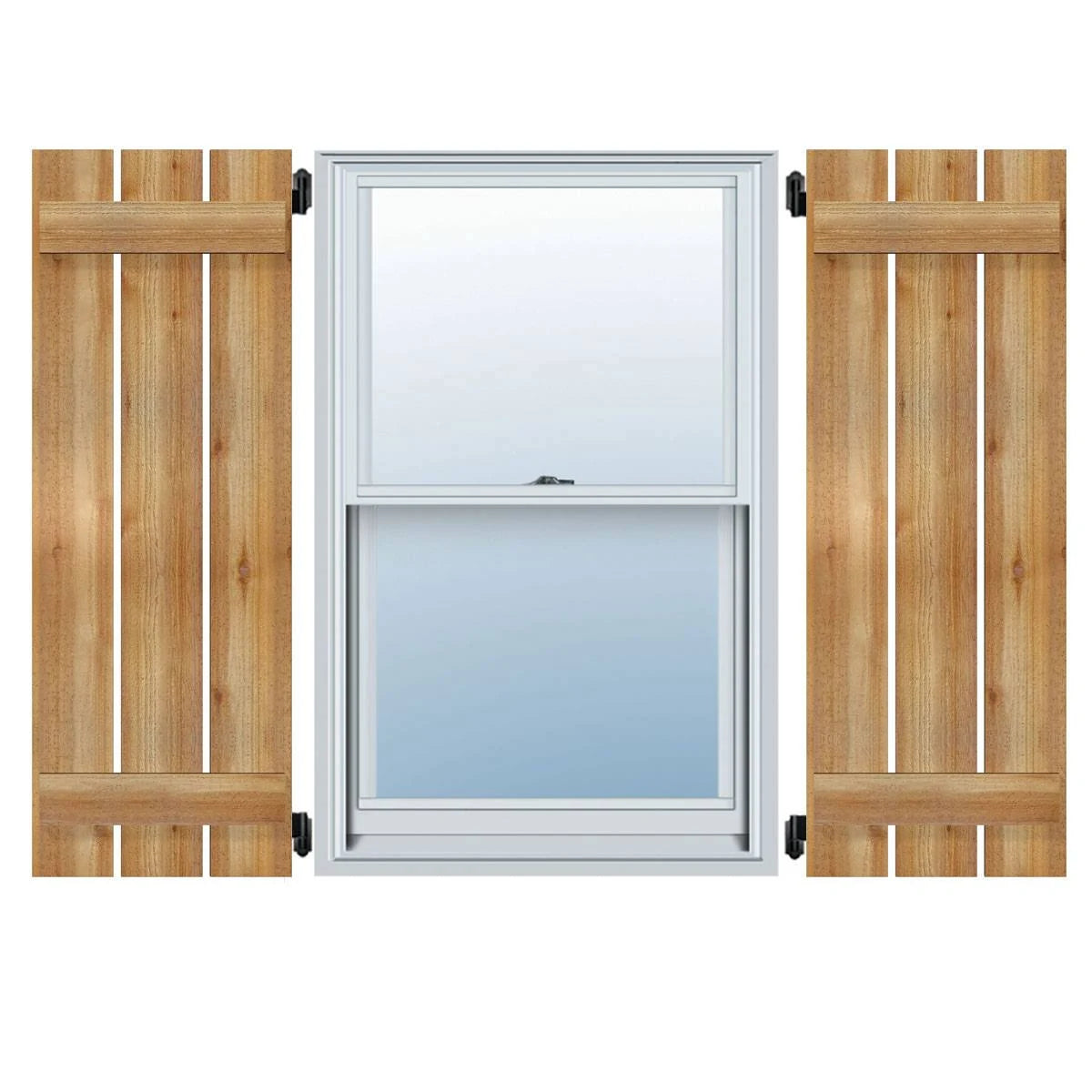 Rough Sawn Board-n-Batten Shutters Y12657