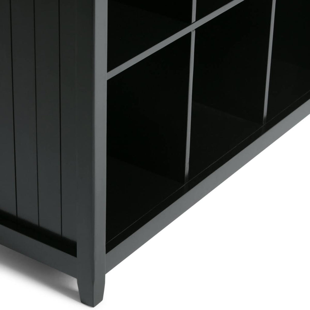 Black 9 Cube Bookcase E539610