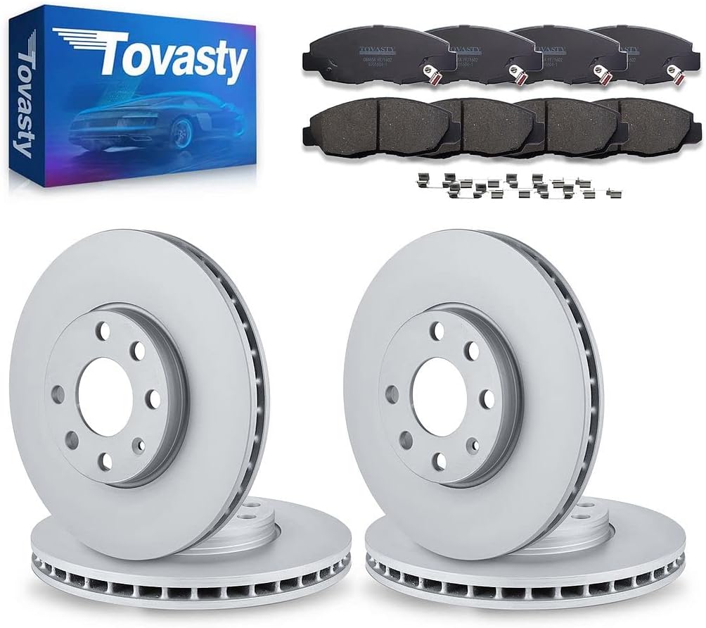 Brake Pads and Rotors Kit for Honda Accord 2011-2012 E-Coated I682747