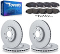 Brake Pads and Rotors Kit for Honda Accord 2011-2012 E-Coated I682747