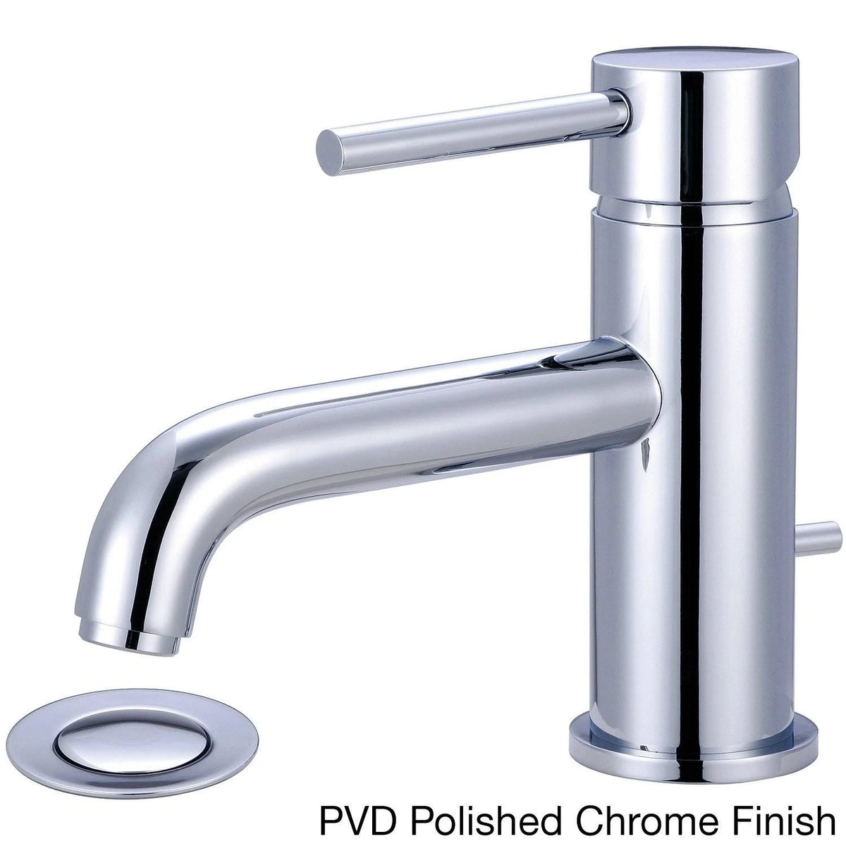 Brushed Nickel Single Hole Bathroom Faucet D66542