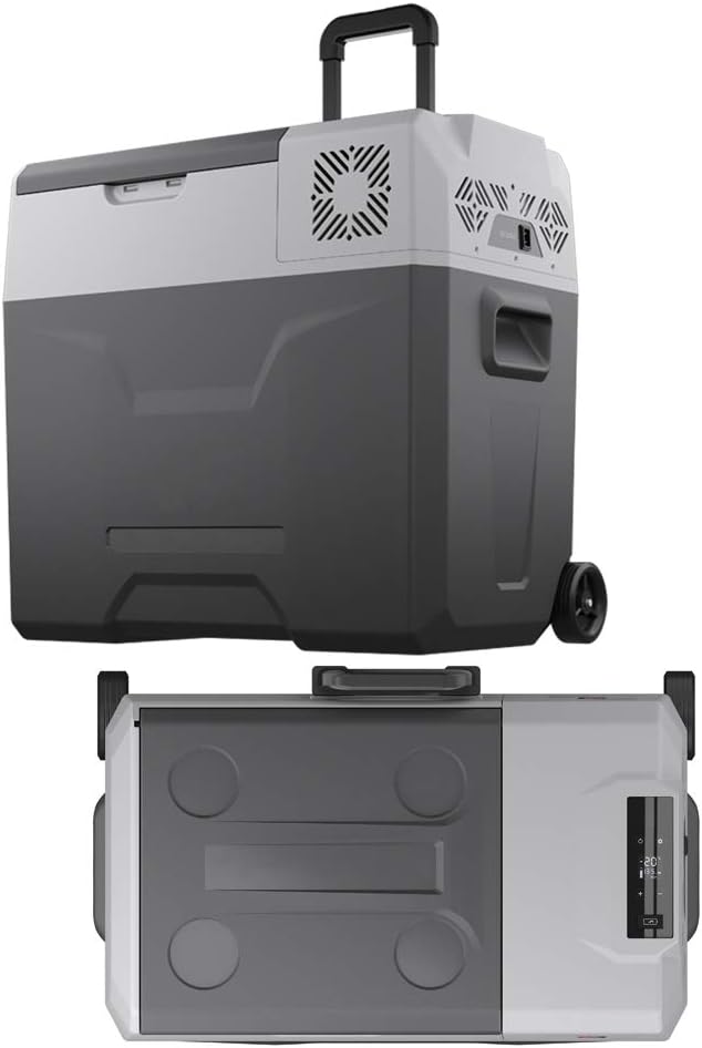 Portable Electric Cooler with Trolley Wheels X24833