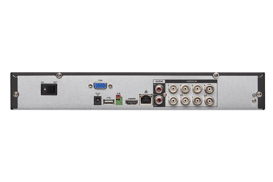 4 Cameras 8 Channel Weatherproof DVR Surveillance Security System A62972