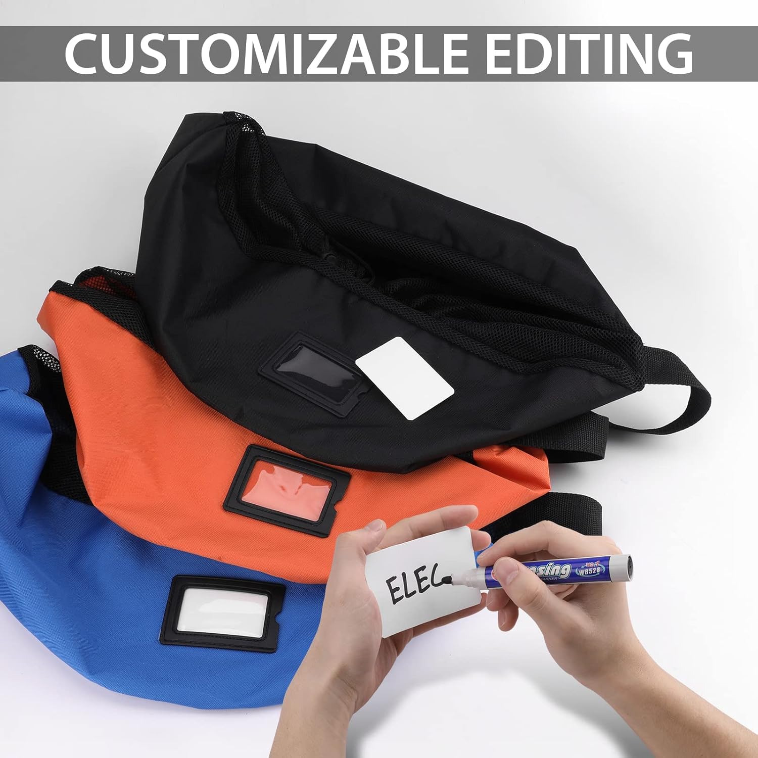 3 Pack Waterproof RV Hose Organizer Bag with Editable Cards F495416