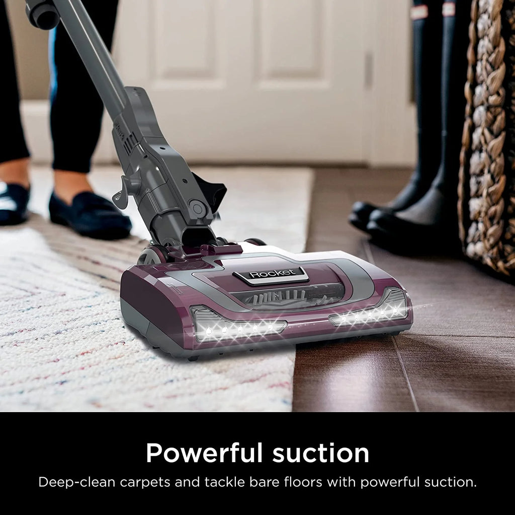 Corded Stick Vacuum with LED Headlights, XL Dust Cup, Pet Attachments D78676