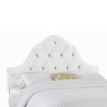 California King Arch Tufted Velvet Headboard W93450