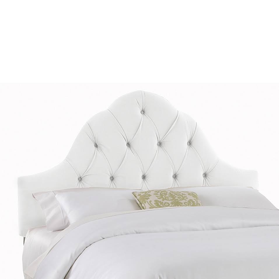 California King Arch Tufted Velvet Headboard W93450