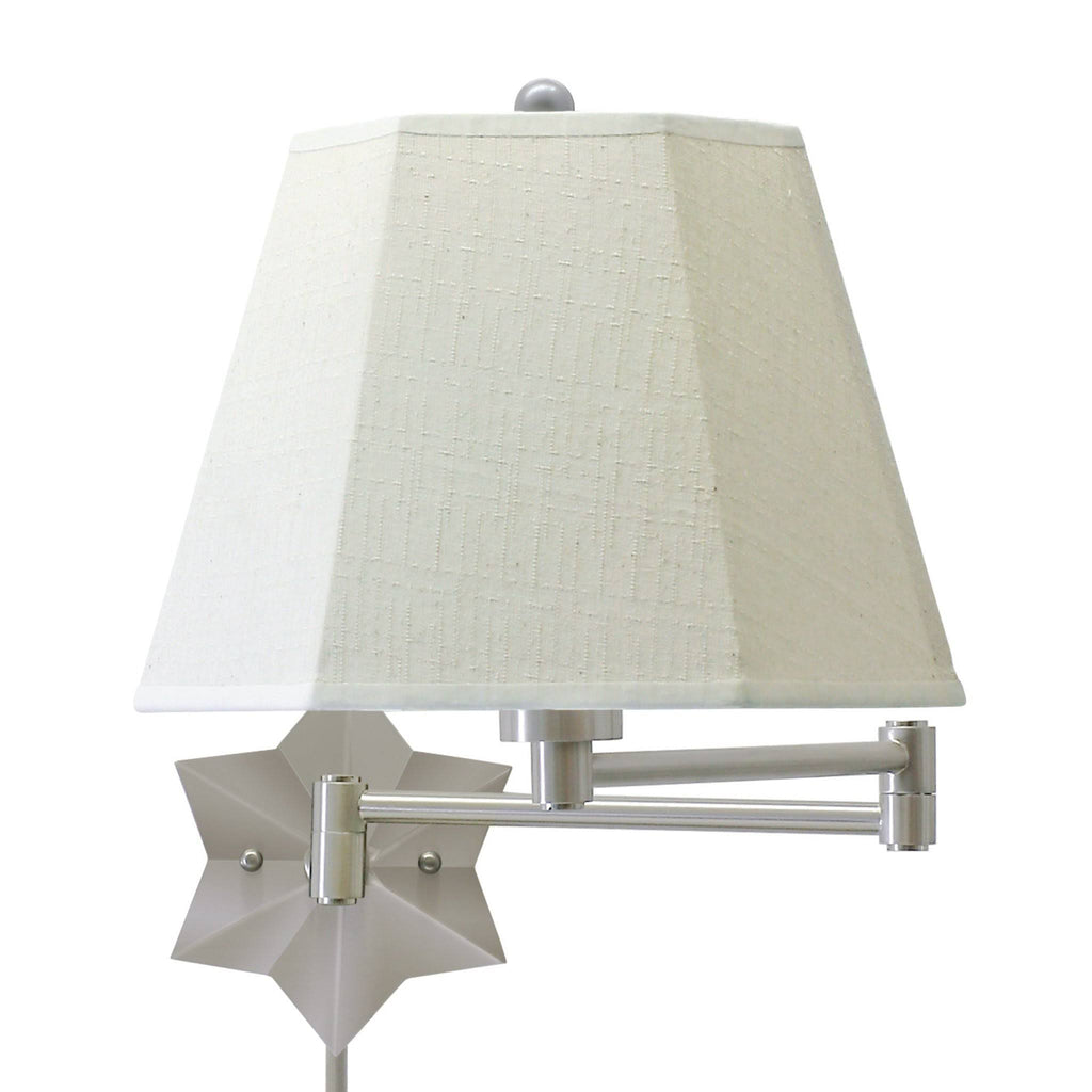 Antique Silver Wall Swing Arm Lamp M205744
