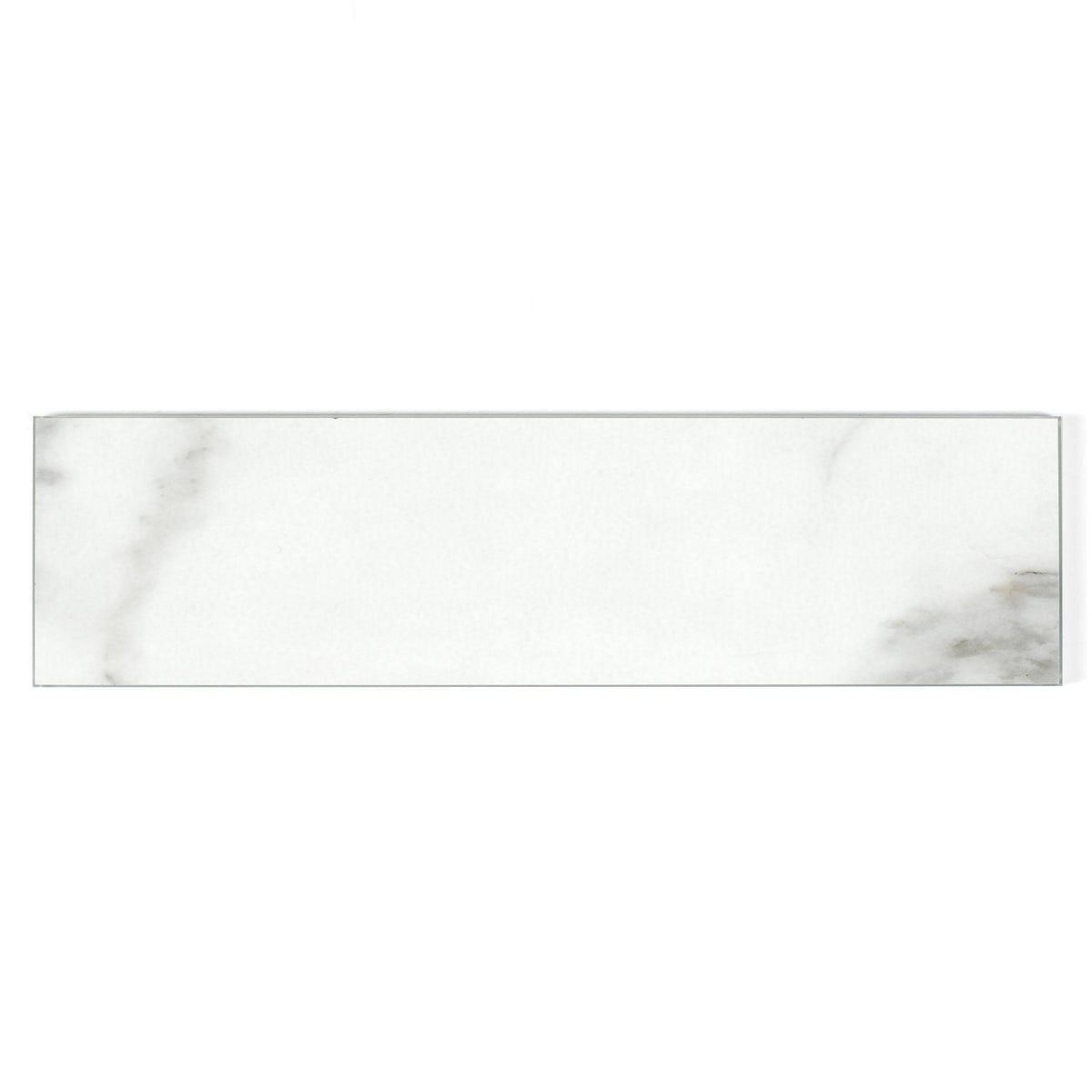 3 x 12 Honed Gray Glass Subway Wall Tile R426