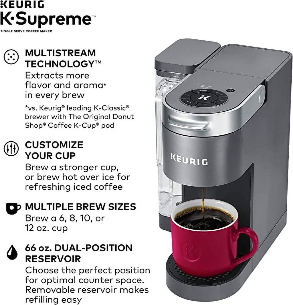 Gray Single Serve K-Cup Pod Coffee Maker X1503
