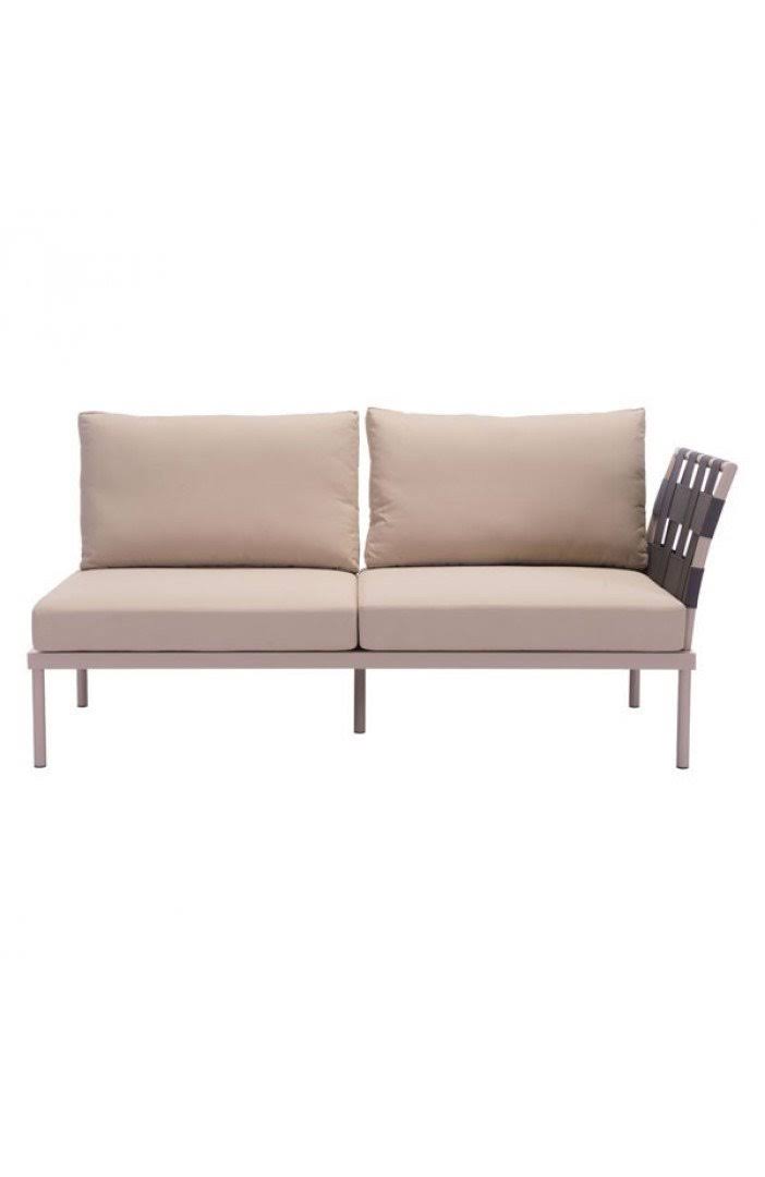 Taupe Glass Double Base Beach Z7917